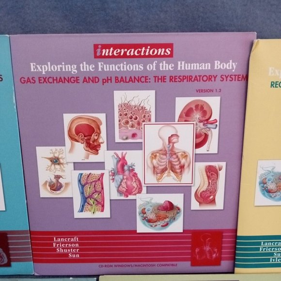Interactions Exploring the Functions of the Human Body Lot of 7 Homeschool CD - Picture 6 of 16